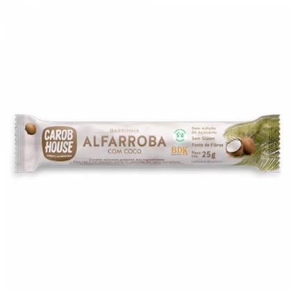 Imagem de Barra Alfarroba Com Coco Carob House 25g Com 18 Unid