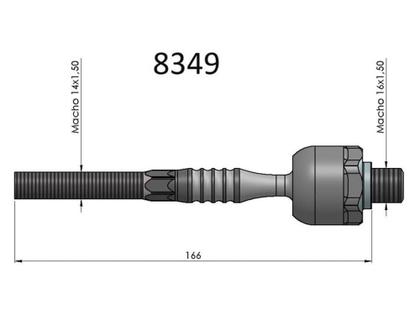 Imagem de Barra Axial Bortec Cw