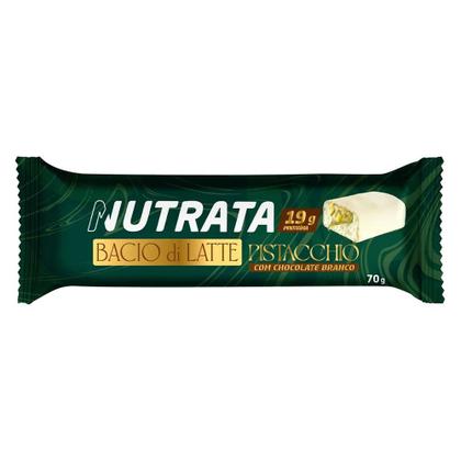 Imagem de Barra Bacio Di Latte Sabor Pistache com Chocolate Branco CX/9 Unidades Nutrata