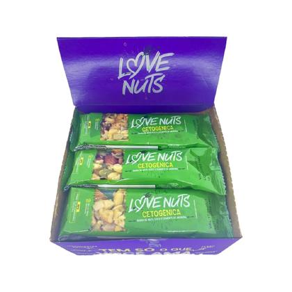 Imagem de Barra cetogenica com nuts, coco e semente de abóbora 40g 20 unidades - love nuts