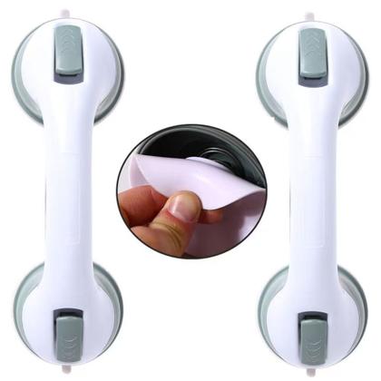 Imagem de Barra De Apoio P/ Banheiro Ventosa Dupla Super Fixação 100kg