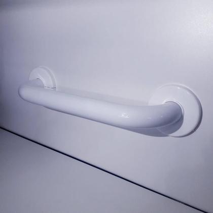 Imagem de Barra de Apoio para Banheiro Alumínio Branco 60 cm