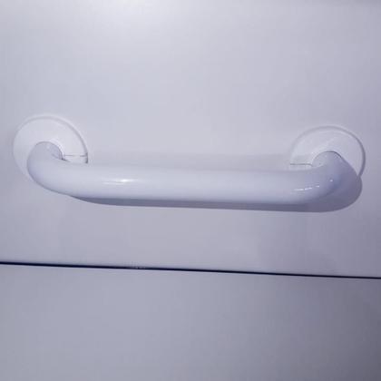 Imagem de Barra de Apoio para Banheiro Alumínio Branco 80 cm