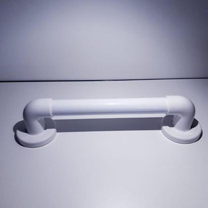 Imagem de Barra de Apoio para Banheiro Alumínio Branco Leve