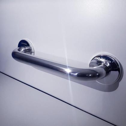 Imagem de Barra de Apoio para Banheiro Alumínio Polido 80 cm