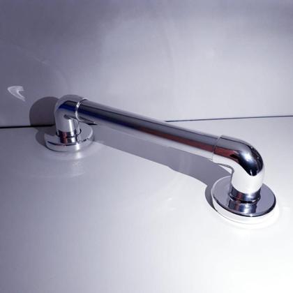 Imagem de Barra de Apoio para Banheiro Alumínio Polido Leve 70 cm