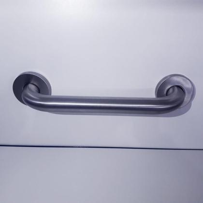 Imagem de Barra de Apoio para Banheiro Inox Escovado 80 cm