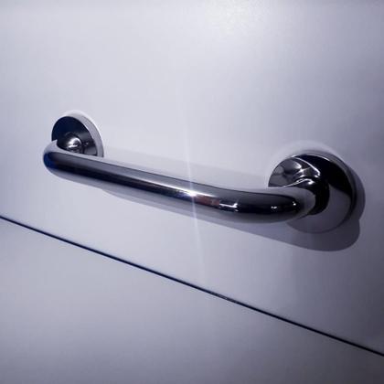 Imagem de Barra de Apoio para Banheiro Inox Polido 45 cm