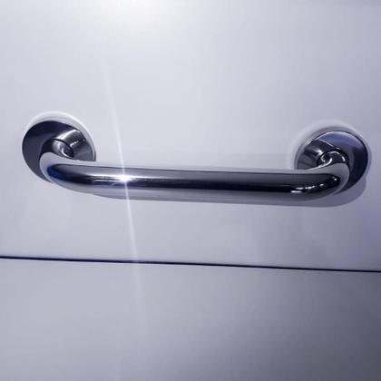 Imagem de Barra de Apoio para Banheiro Inox Polido 80 cm
