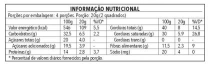 Imagem de Barra De Chocolate Intenso 80% Cacau Cookoa 80g