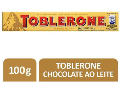 Imagem de Barra de Chocolate Toblerone Ao Leite 100g