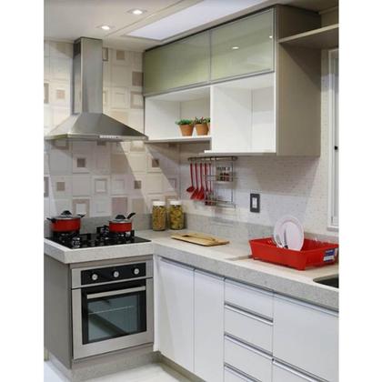 Imagem de Barra de Cozinha 80cm Suporte para Utensílios Aço Inox Brinox