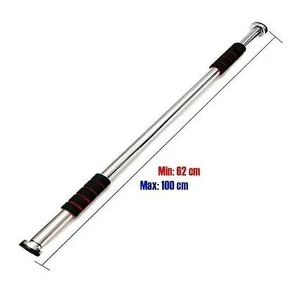 Imagem de Barra De Flexão Em Aço Para Porta Ajustável Até 100Kg