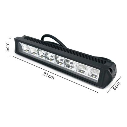 Imagem de Barra de LED Farol Auxiliar Led 80W 9V/36V DC 30cm Veículos 4x4 Off-Road Pickup Caminhão BAR-80DUTY