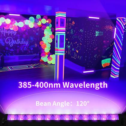 Imagem de Barra de luz preta ISUERFY 45W, pacote com 4, cabo de 6 pés e interruptor IP66