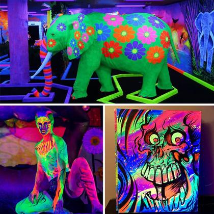 Imagem de Barra de luz preta TigQiang 120W IP66 à prova d'água com plugue+interruptor