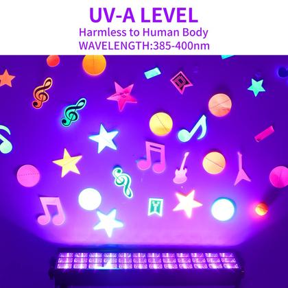 Imagem de Barra de luz preta TigQiang 120W IP66 à prova d'água com plugue+interruptor