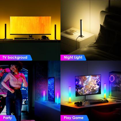 Imagem de Barra de luz RGB Barhootao Smart LED para sala com 213 modos