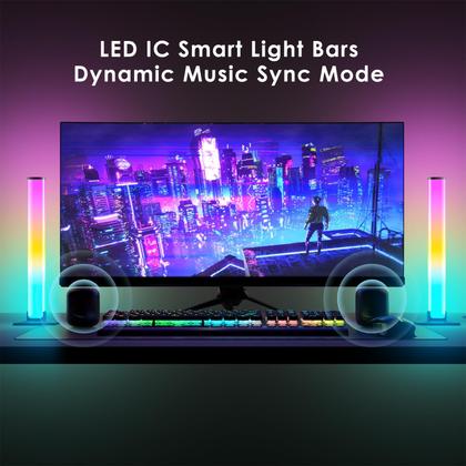 Imagem de Barra de luz RGB Barhootao Smart LED para sala com 213 modos