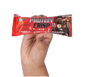 Imagem de Barra de Proteína Integralmedica Protein Crisp 540g 12 unidades