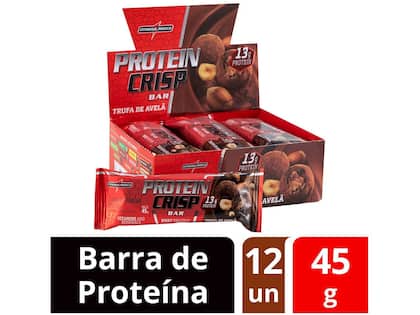 Imagem de Barra de Proteína Integralmedica Protein Crisp 540g 12 unidades