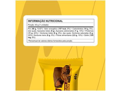 Imagem de Barra de Proteína Nutrata Havanna Brownie de Chocolate e Dulce de Leche 40g 12 Unidades