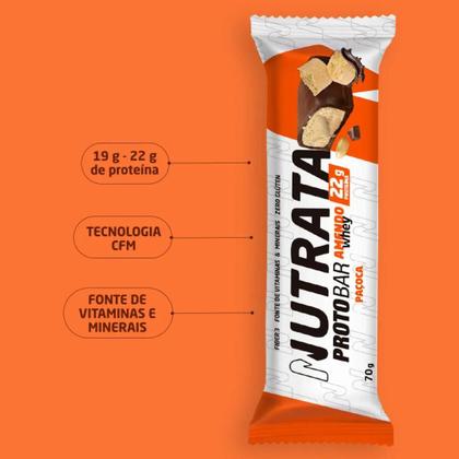 Imagem de Barra De Proteina Protobar Caixa Com 9 Unidades Nutrata