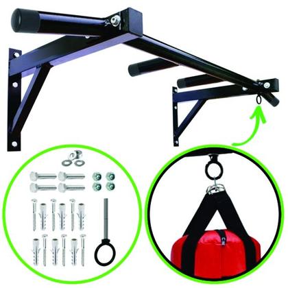 Imagem de Barra de Puxada para Exercícios Barra Fixa Arterix Fitness Suporte Robusto para Treinos em Casa e Academia