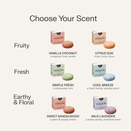 Imagem de Barra de shampoo The Earthling Co. Promova o crescimento do cabelo, 90mL, pacote com 3