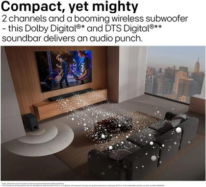 Imagem de Barra de som LG S40T 2.1 ch com subwoofer sem fio Synergy TV