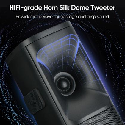 Imagem de Barra de Som Saiyin 100W com Subwoofer - HDMI-ARC/Bluetooth para Smart TV