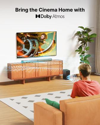 Imagem de Barra de som ULTIMEA 4.1 canais para Smart TV com Dolby Atmos 280W