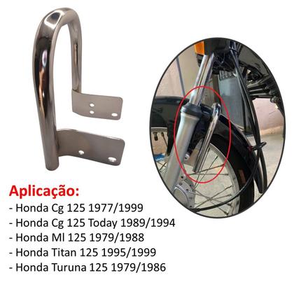 Imagem de Barra Estabilizadora Honda Ml 125 1979/1988 Cromada