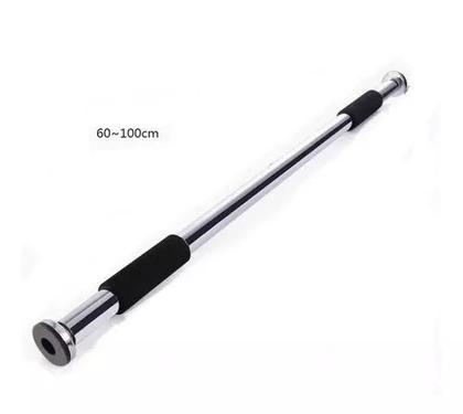 Imagem de Barra Flexível Exercício Treino Regulável Fixa Porta