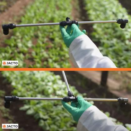 Imagem de Barra Horizontal 50cm Jacto com 2 Bicos JD 10 p/ canteiros