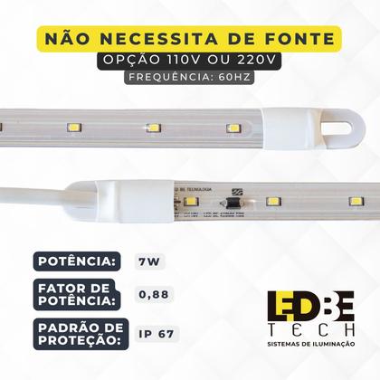 Imagem de Barra led régua multiuso freezer refrigerador 14w ip67 900mm