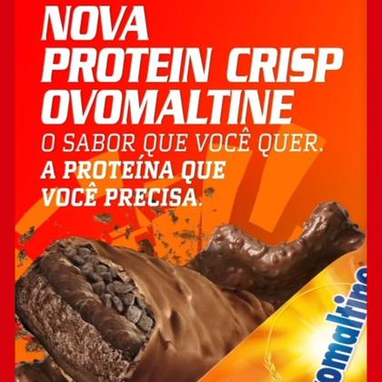 Imagem de Barra Protein Crisp Bar Ovomaltine Integralmedica  12x45g