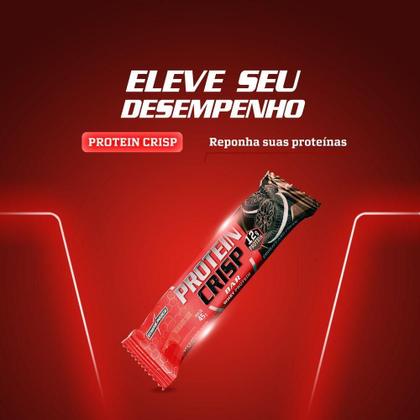 Imagem de Barra Proteína Whey Crisp Bar 12 Unidades - Integralmedica Cookies And Cream