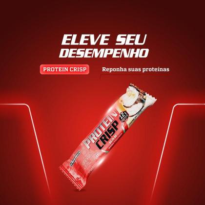 Imagem de Barra Proteína Whey Crisp Bar 12 Unidades - Integralmedica Creme De Coco