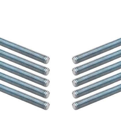 Imagem de Barra Rosqueada (E) 1/2 Zincada 1m 13 Fios UNC 10 Unidades - VONDER