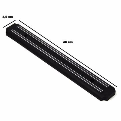 Imagem de Barra suporte magnetico para facas e ferramentas 38 cm