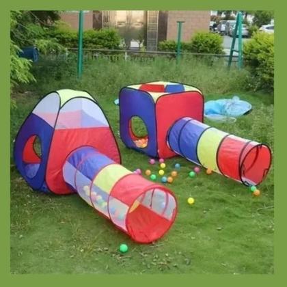 Imagem de Barraca 4 Em 1 Cabana Toca Túnel Infantil Criança