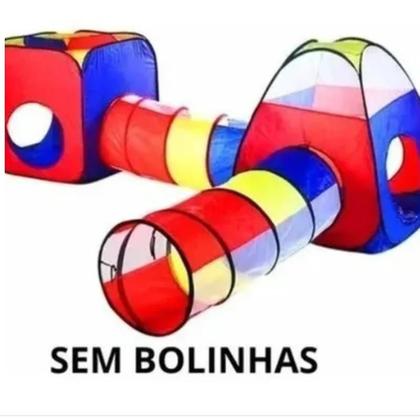 Imagem de Barraca 4 Em 1 Cabana Toca Túnel Infantil Criança