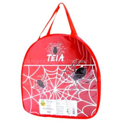 Imagem de Barraca Cabana Infantil Aranha Dobrável Tenda Toca Casinha