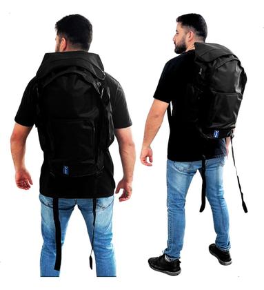 Imagem de Barraca Camping 3 Pessoas + Colchão Casal Com Bomba + Mochila Reforçada