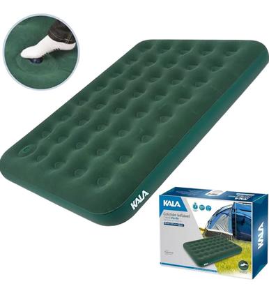 Imagem de Barraca Camping 3 Pessoas + Colchão Casal Com Bomba + Mochila Reforçada