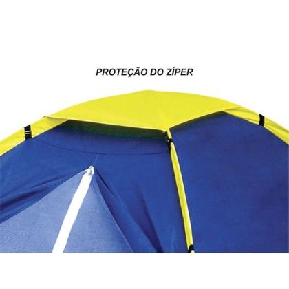Imagem de Barraca Camping Família 3 pessoas Impermeável com Sacola para Transporte - Alta Qualidade!!