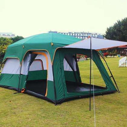 Imagem de Barraca Camping Grande Impermeável 9-12 Pessoas Acampamento
