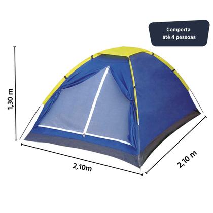 Imagem de Barraca Camping Iglu para até 4 Pessoas - Mor 