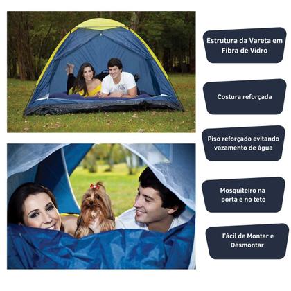 Imagem de Barraca Camping Iglu para até 4 Pessoas - Mor 